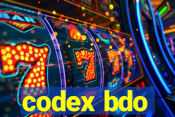 codex bdo