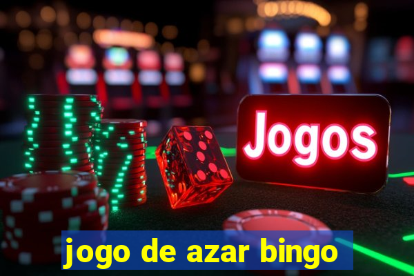 jogo de azar bingo