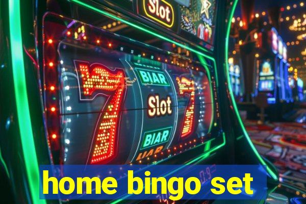 home bingo set