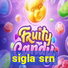 sigla srn