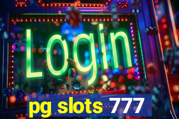 pg slots 777