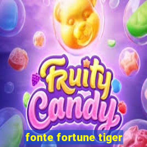 fonte fortune tiger