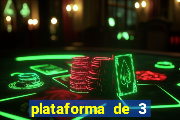 plataforma de 3 reais link