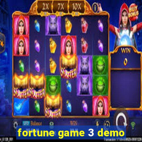 fortune game 3 demo