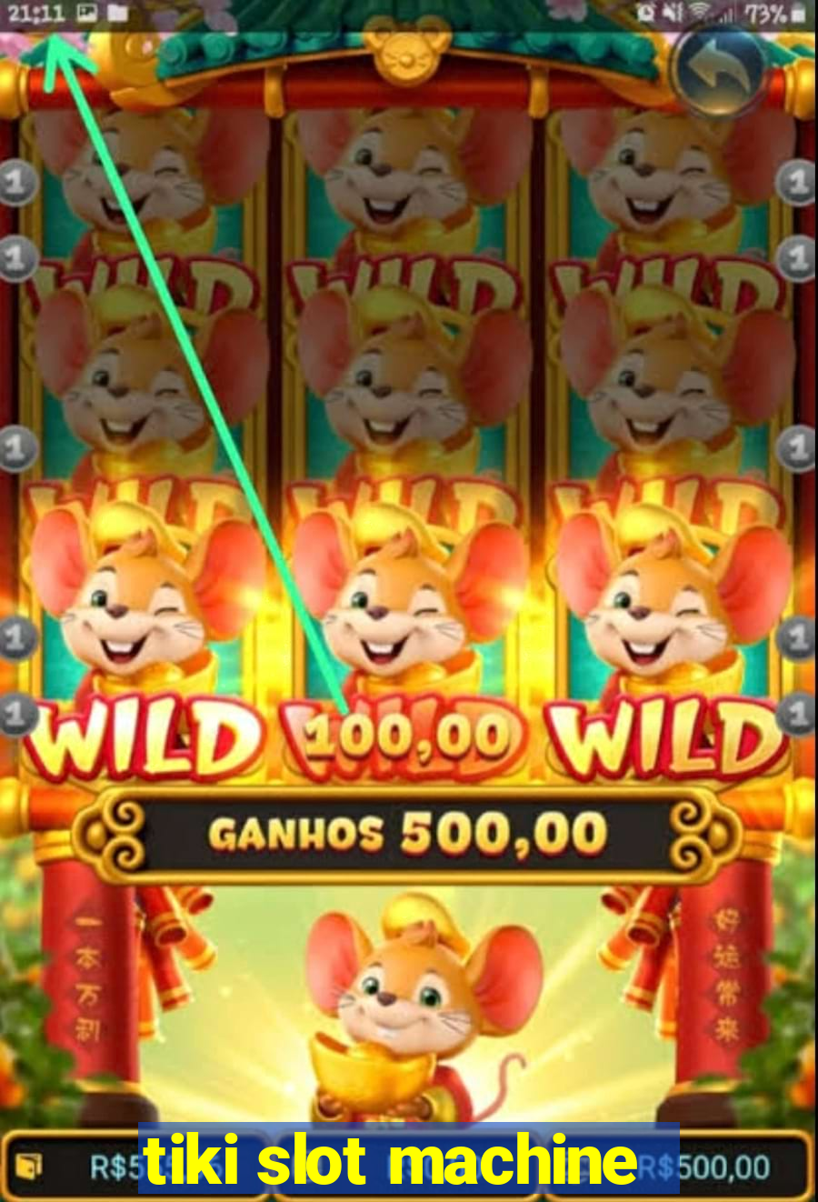 tiki slot machine