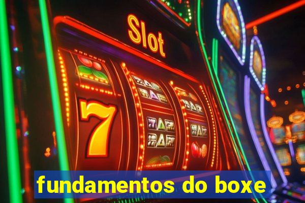 fundamentos do boxe