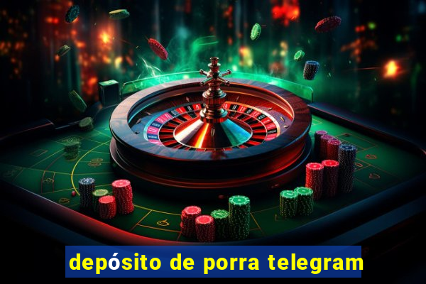 depósito de porra telegram