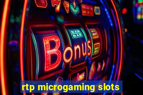 rtp microgaming slots