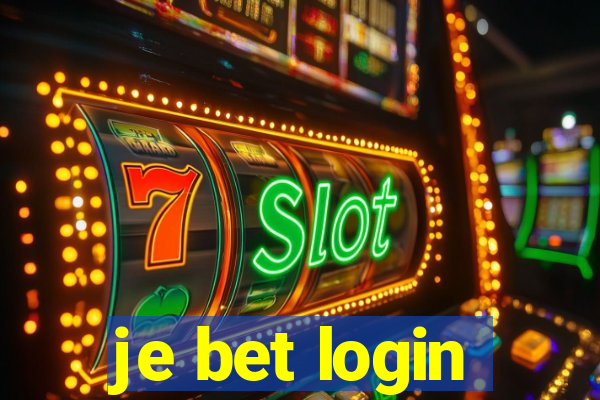 je bet login