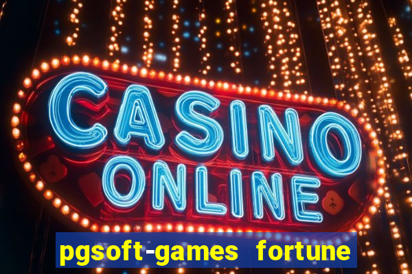 pgsoft-games fortune ox demo