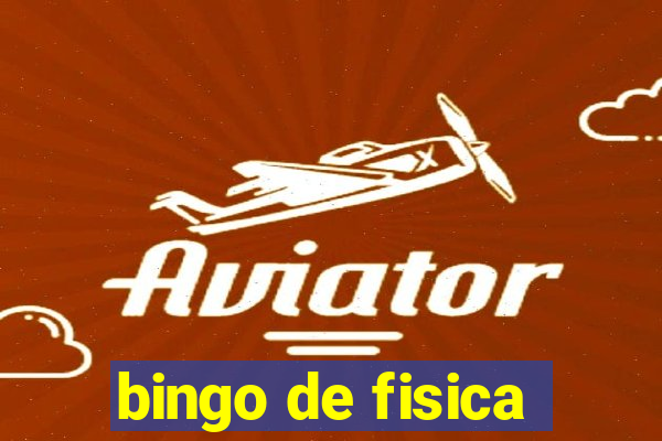 bingo de fisica