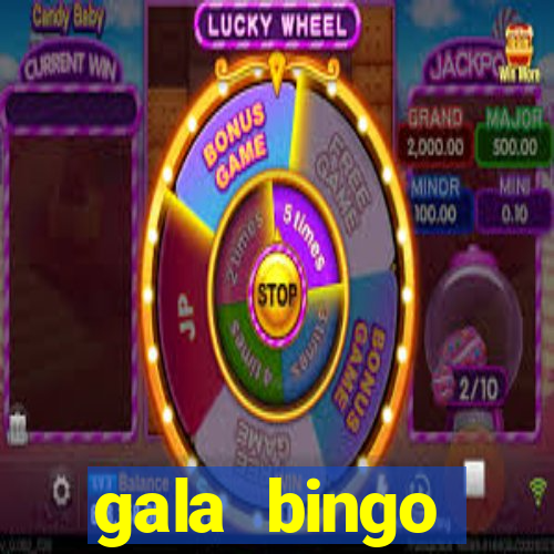 gala bingo morecambe game times