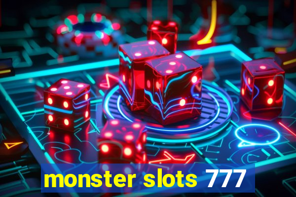 monster slots 777