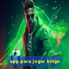 app para jogar bingo