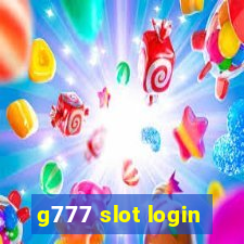 g777 slot login