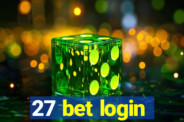 27 bet login