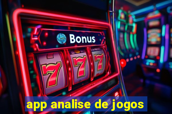 app analise de jogos