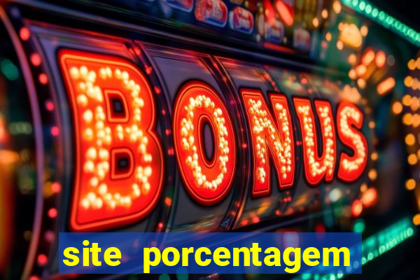 site porcentagem slots pg