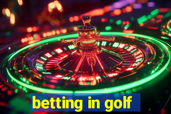 betting in golf