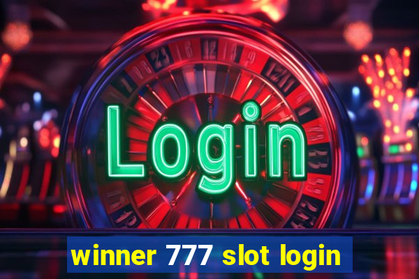 winner 777 slot login