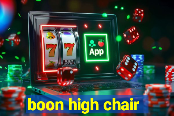 boon high chair