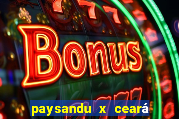 paysandu x ceará sc palpite