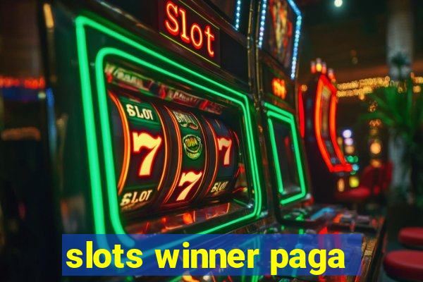 slots winner paga