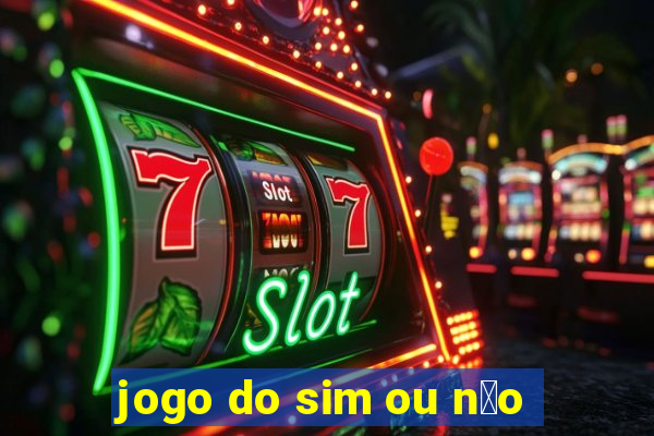 jogo do sim ou n茫o