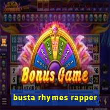 busta rhymes rapper