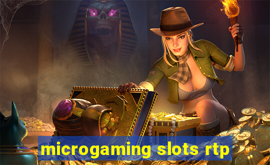 microgaming slots rtp