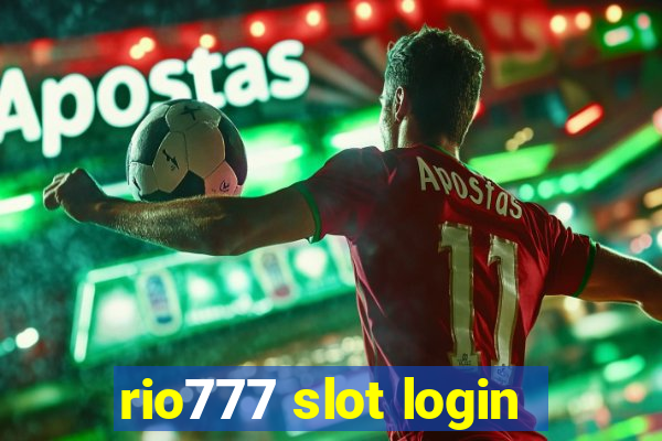 rio777 slot login