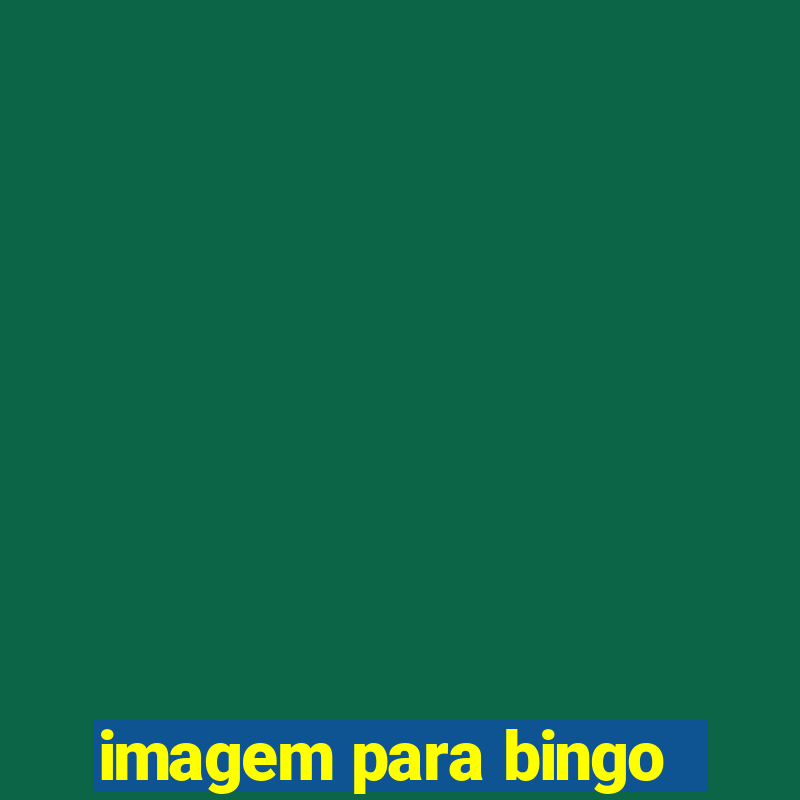 imagem para bingo