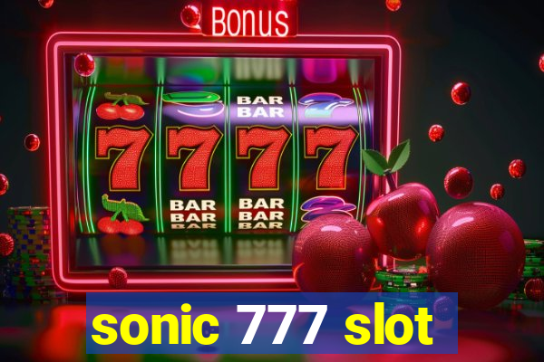 sonic 777 slot