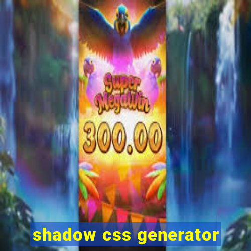 shadow css generator