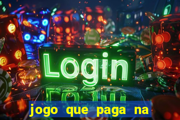 jogo que paga na hora via pix