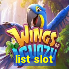 list slot