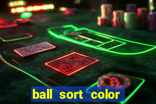 ball sort color water puzzle