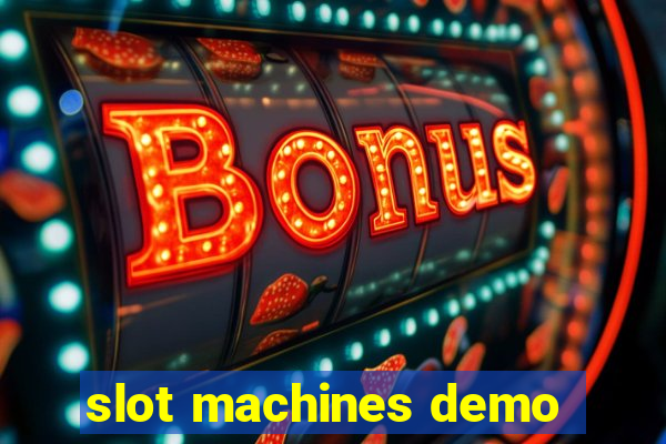 slot machines demo