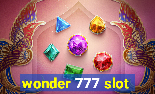 wonder 777 slot