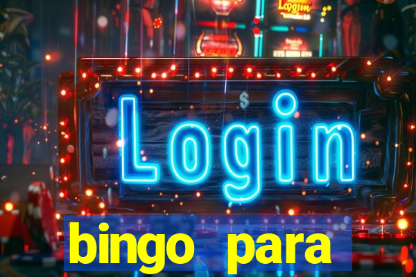 bingo para despedida de solteira para imprimir