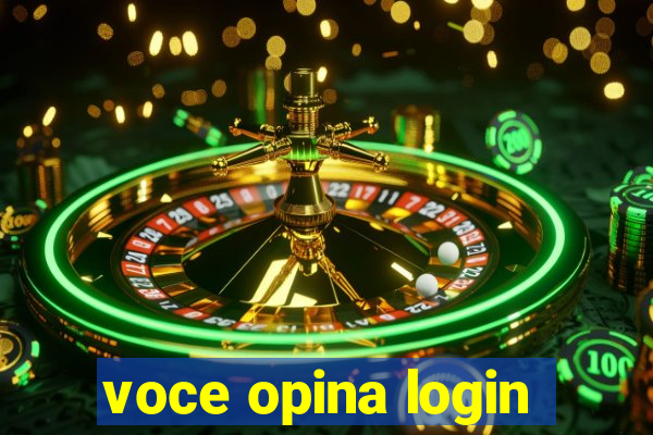 voce opina login