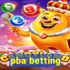 pba betting