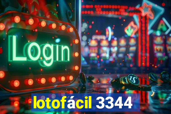 lotofácil 3344