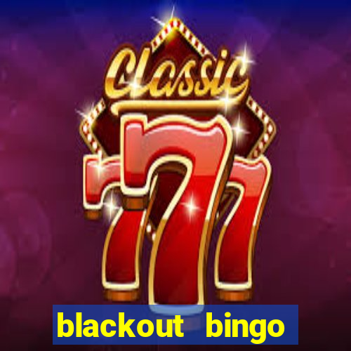 blackout bingo promo code