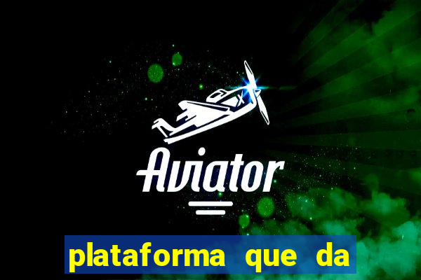 plataforma que da para depositar 1 real