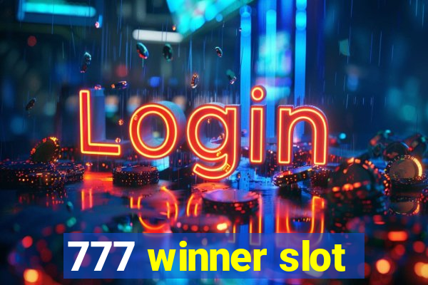 777 winner slot