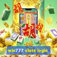 win777 slots login