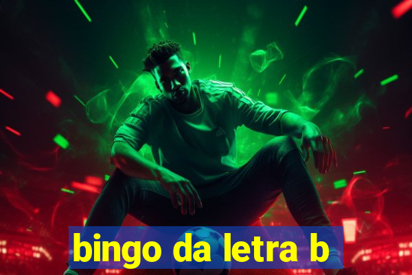 bingo da letra b