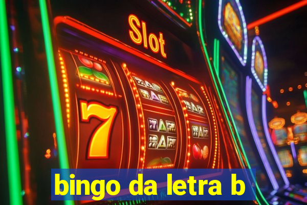 bingo da letra b