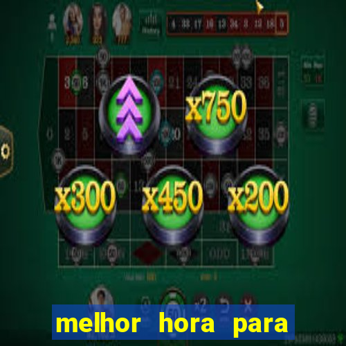 melhor hora para jogar fortune mouse